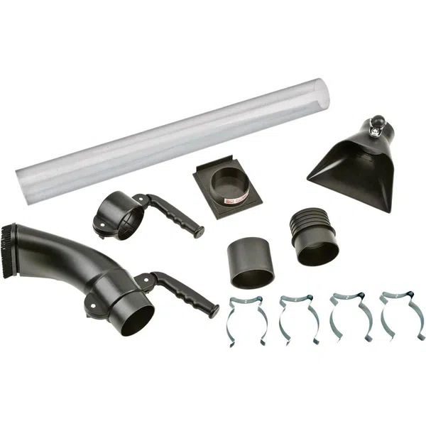 Shop Fox Dust Collection Accessories Kit with 4" x 3' Clear Pipe (D3756)