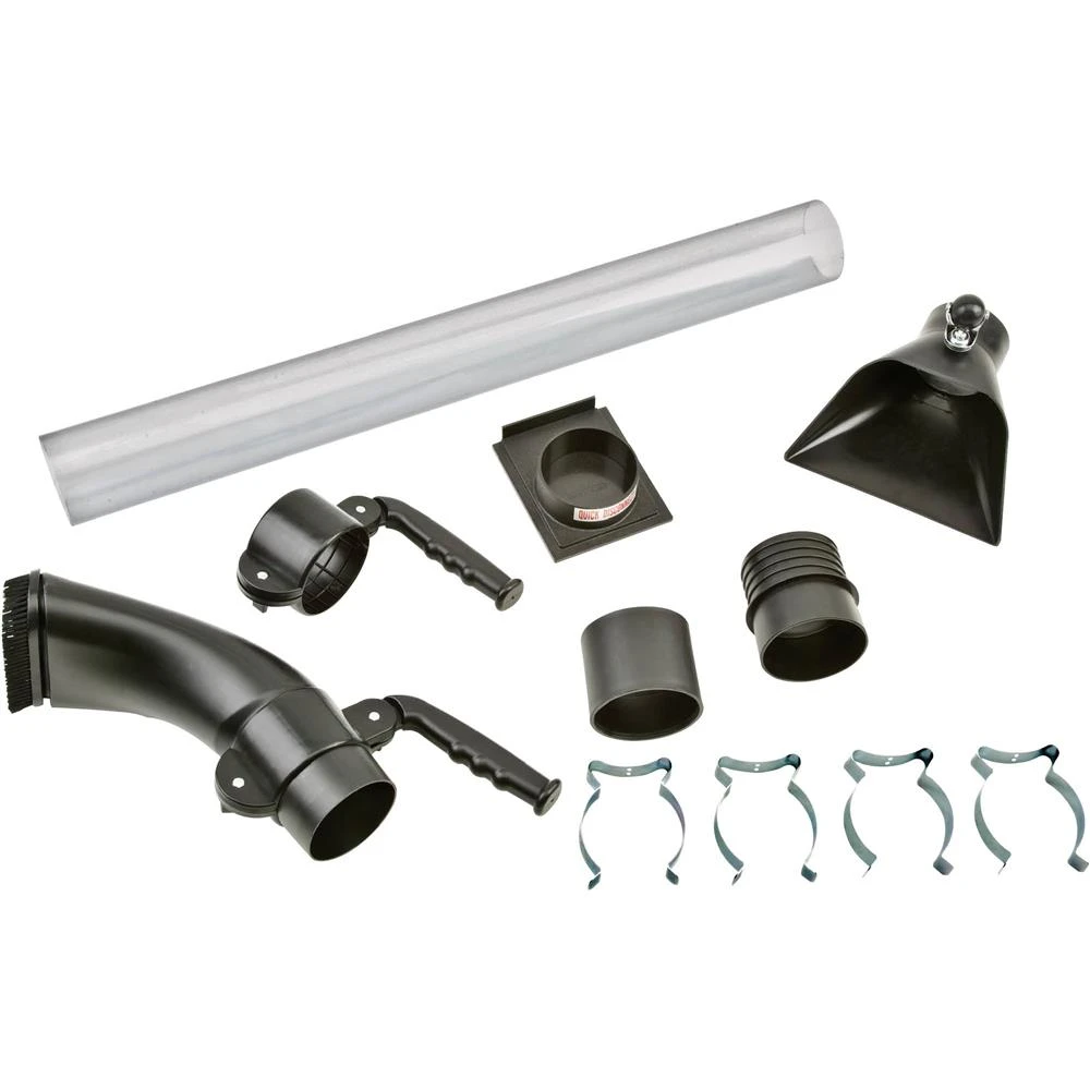Shop Fox Dust Collection Accessories Kit with 4" x 3' Clear Pipe (D3756)
