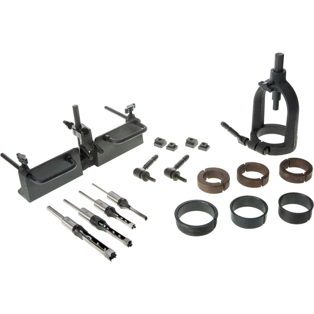 Shop Fox Mortising Attachment Kit with Interchangeable Bushings (D4031) — product image 2