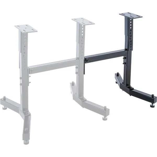 Shop Fox Extension Heavy Duty Lathe Stand Extra Extension Height Range 24-1/2 to 34 Inches (D4658)