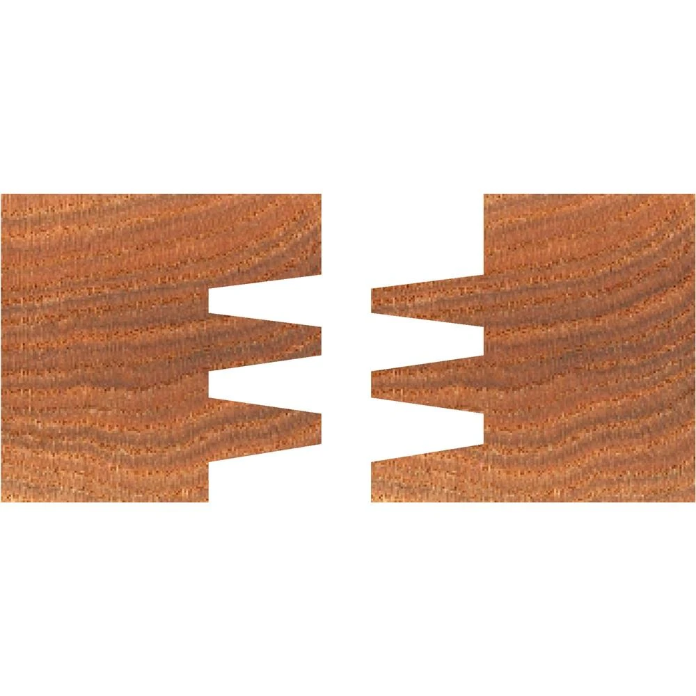 Shop Fox Finger Joint 1/2 Inch Shank Router Table Woodworking Cutter (DC1367) — product image 3