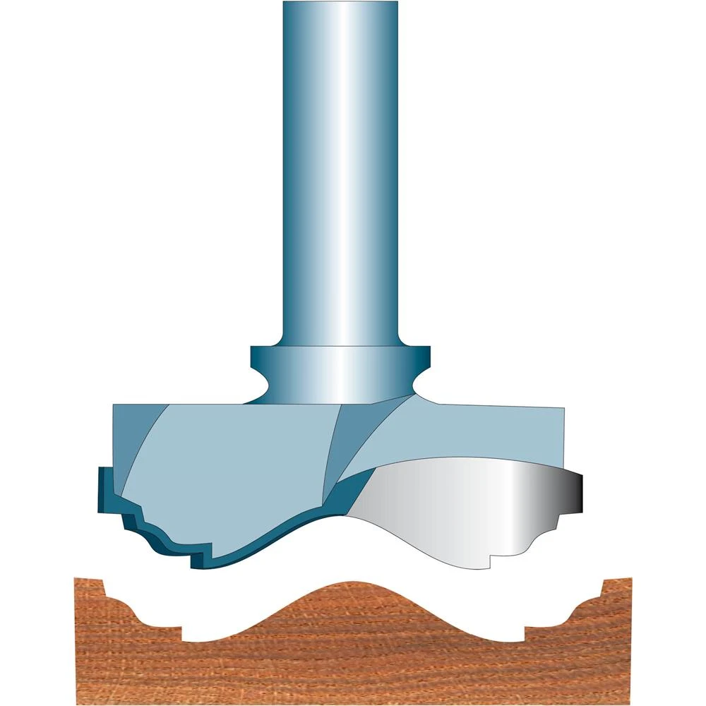 Shop Fox 2-1/8" Diameter Carbide Tipped Rosette Cutter with 1/2" Shank (DC1770) — product image 2