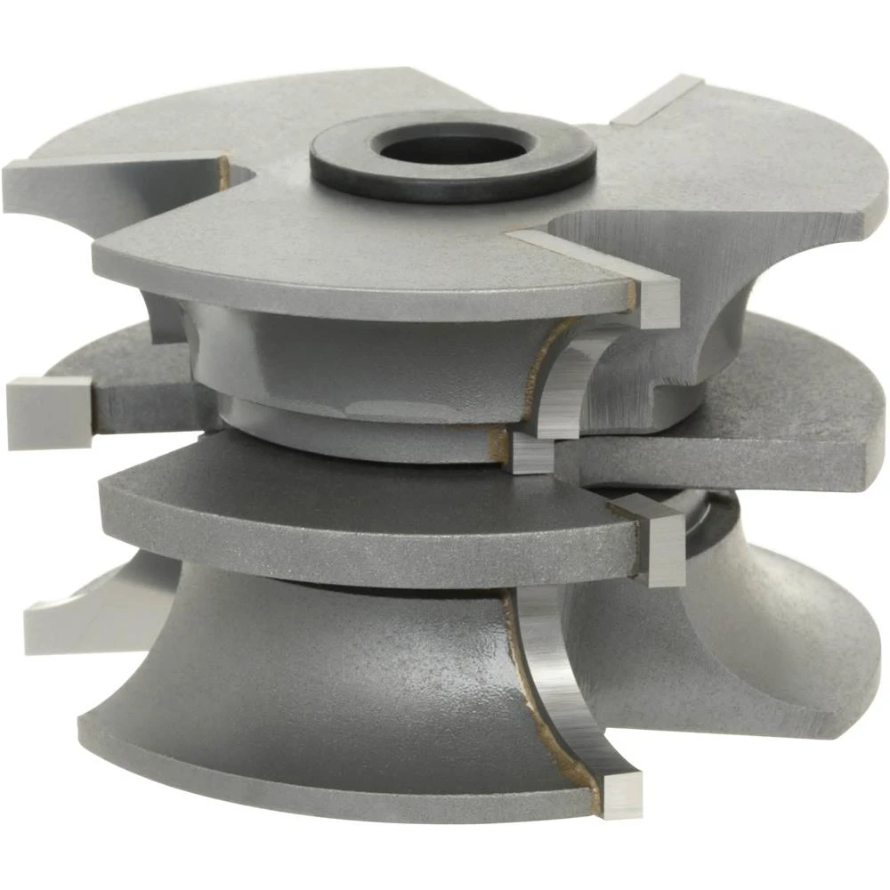 Shop Fox Stile Rail Quarter Bead Set Entry Door Router Bits Carbide (DC2175) — product image 2