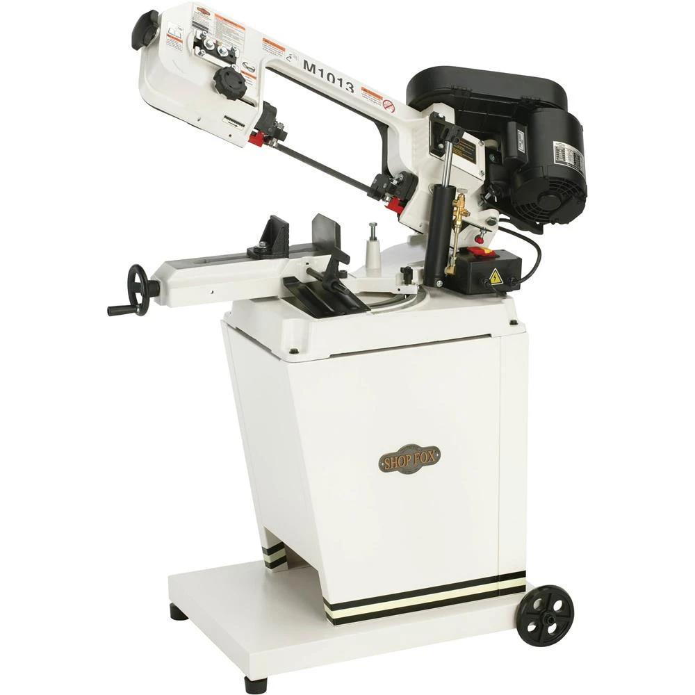 Shop Fox 5 x 6 Inch Metal Cutting Bandsaw with Swiveling Headstock (M1013)