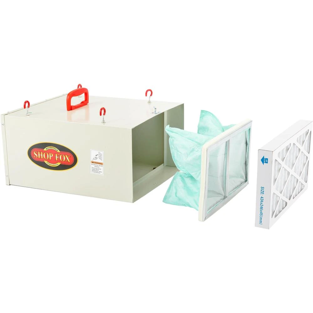Shop Fox Hanging Air Filter 3-Speed with Remote and Timer (W1830) — product image 4