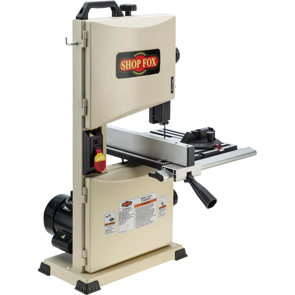 Shop Fox 9" Benchtop Bandsaw with LED Work Light (W1878) — product image 2