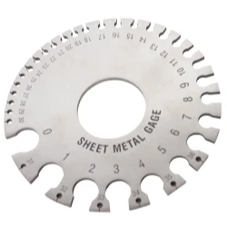 Woodward Fab Sheet Metal Thickness Gauge (WFSG)