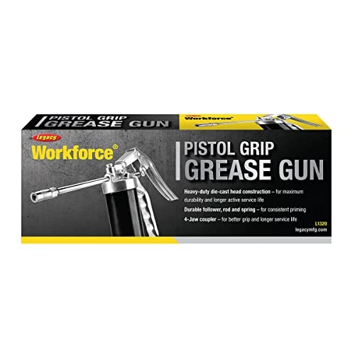 Workforce L1320 Workforce Pistol Grip Grease Gun, 6 in. Rigid Extension — product image 2