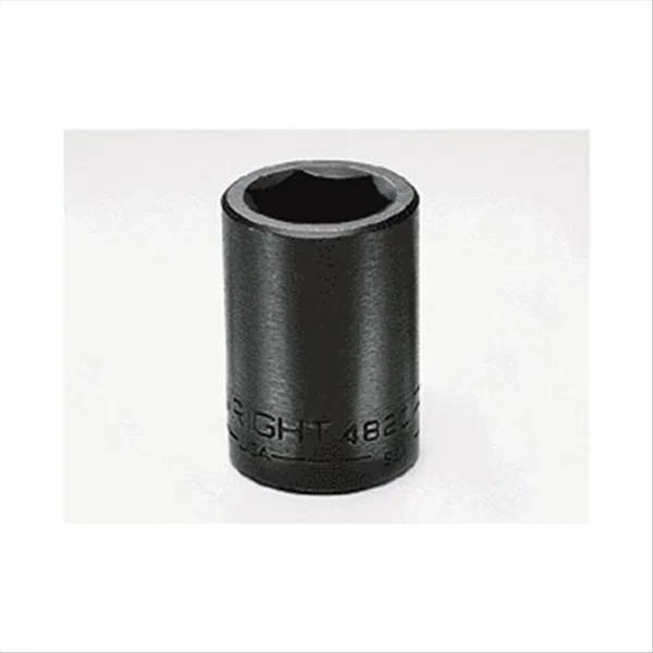 Wright Tool 1/2" Drive 6 Point Standard Impact Socket - 1-1/4" (4840)
