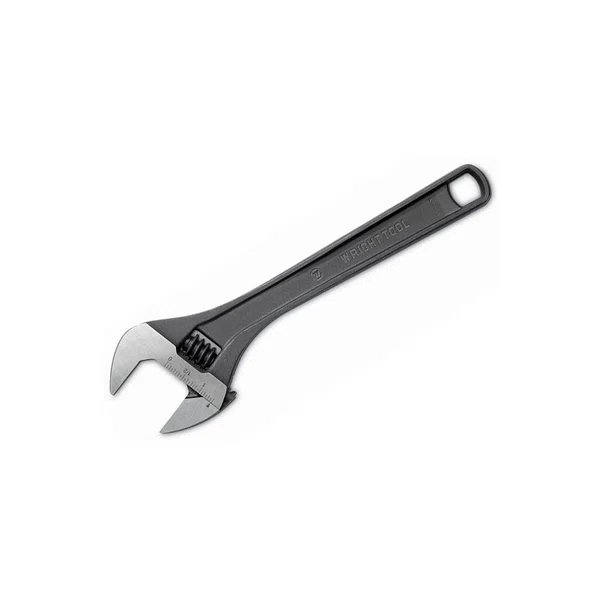 Wright Tool Adjustable Wrench Max Capacity 1 3/8" Black Industrial 10" (9AB10)