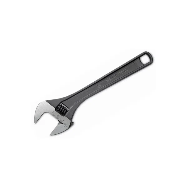 Wright Tool Adjustable Wrench Max Capacity 2 17/32" Black Industrial 24" (9AB24)