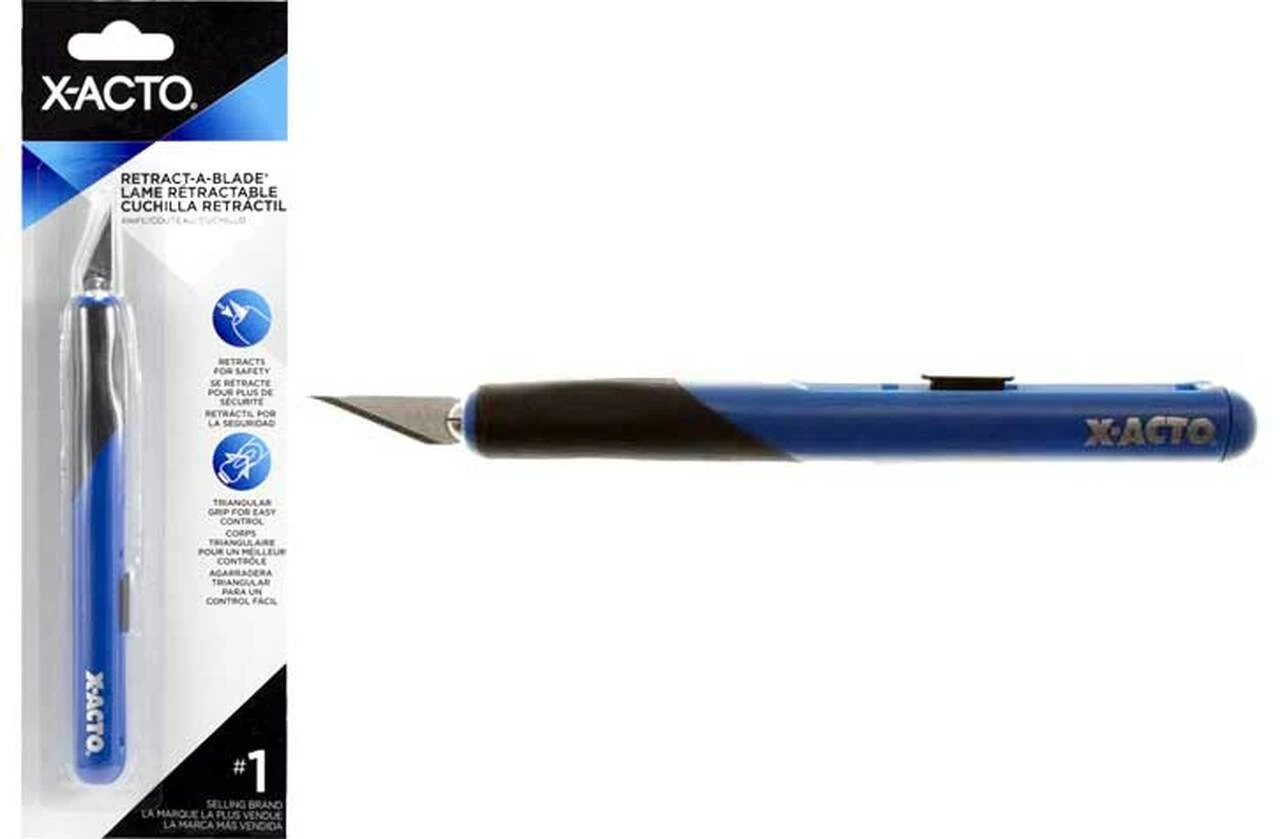 X-Acto Blue Retract-A-Blade Knife Handle #1 Knife (X3204) — product image 2