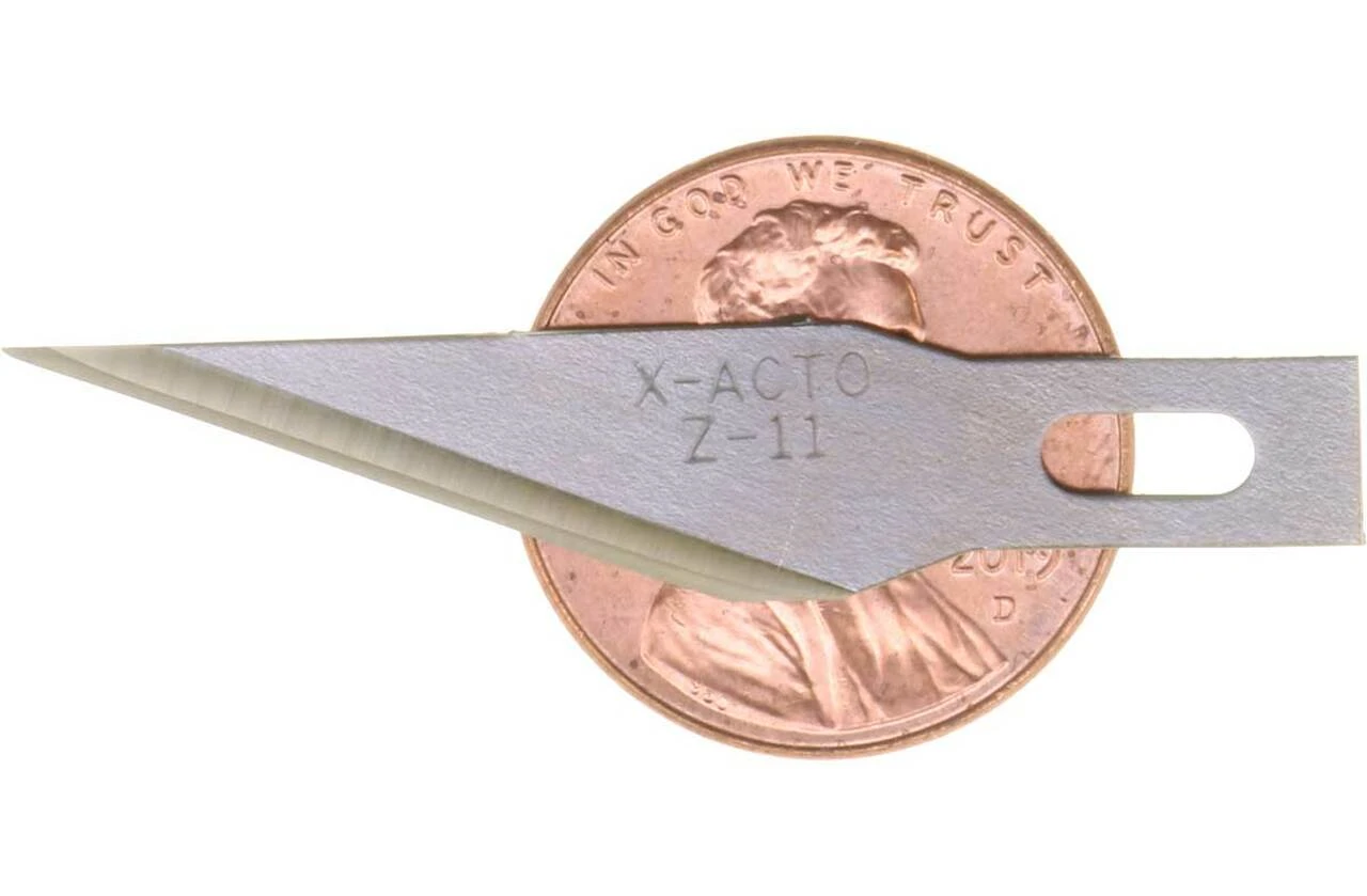X-Acto Z-Series Knife #11 Fine Point Blades - 100pc (XZ611)