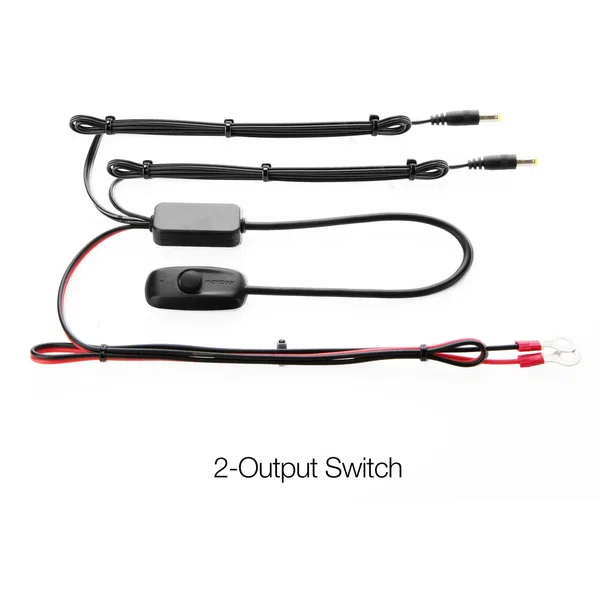 XKGLOW 12V Dual Output ON OFF Switch with LED Indicator (XK-SWITCH-2)
