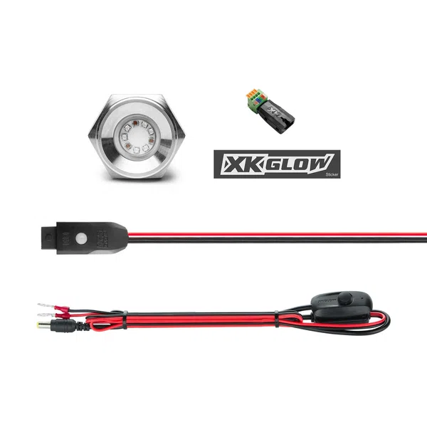 XKGLOW 13W RGB LED Drain Plug Light Kit w/ XKchrome App Control (XK075003-KIT)