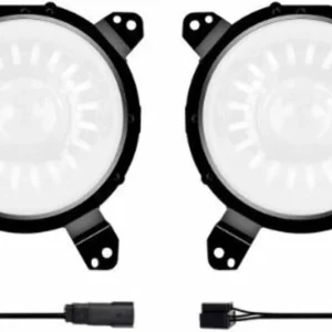 XKGLOW 4" Fog Light Mounting Brackets Wrangler JL Gladiator JT (XK-MNT-JL-FOG)