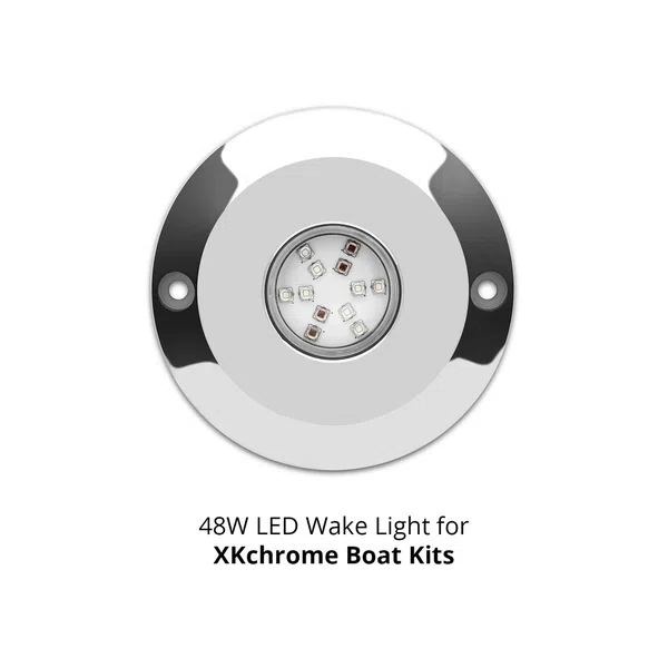 XKGLOW 48W RGB LED Round Surface Mount Marine IP 68 Underwater Light (XK075001)