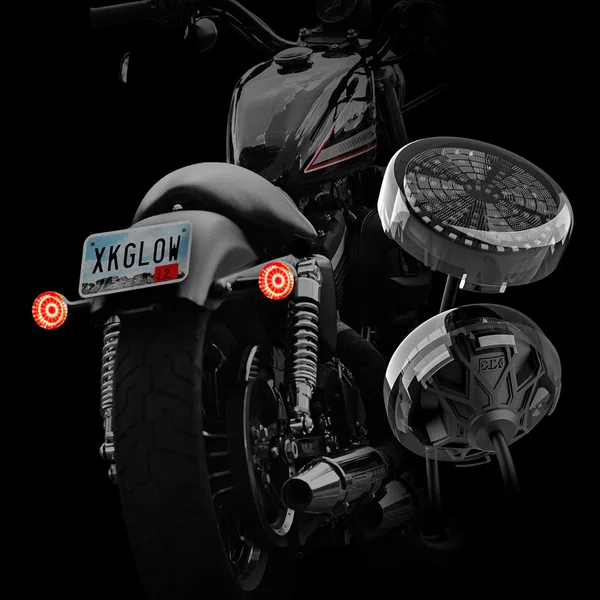 XKGLOW Harley Davidson MotoTurnz Rear Pro LED Turn Signal Inserts