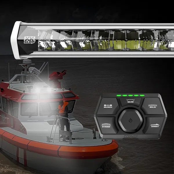 XKGLOW White SAR90 Light Bar Kit - Emergency Search and Rescue Light System