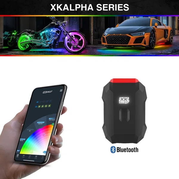 XKGLOW XKalpha LED Light Controller with Bluetooth App Control (AP-CTRL)