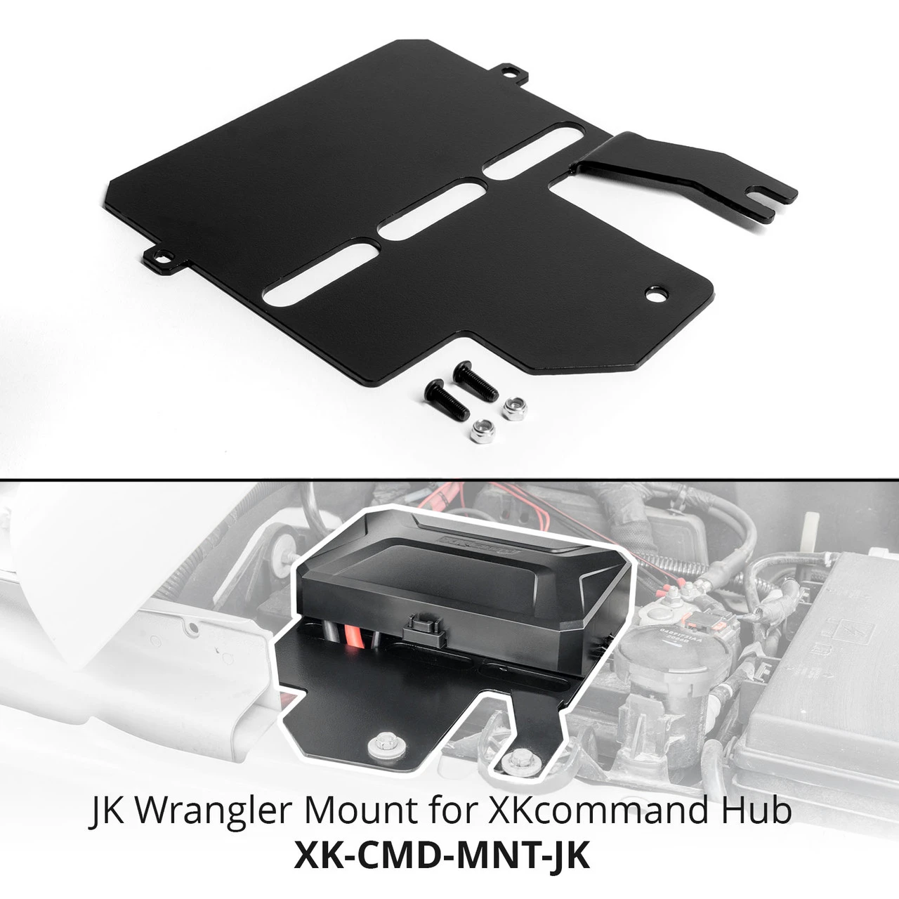 XKGLOW XKCommand Hub Mounting Bracket (XK-CMD-MNT-JK , XK-CMD-MNT-JL , XK-CMD-MNT-UNV)
