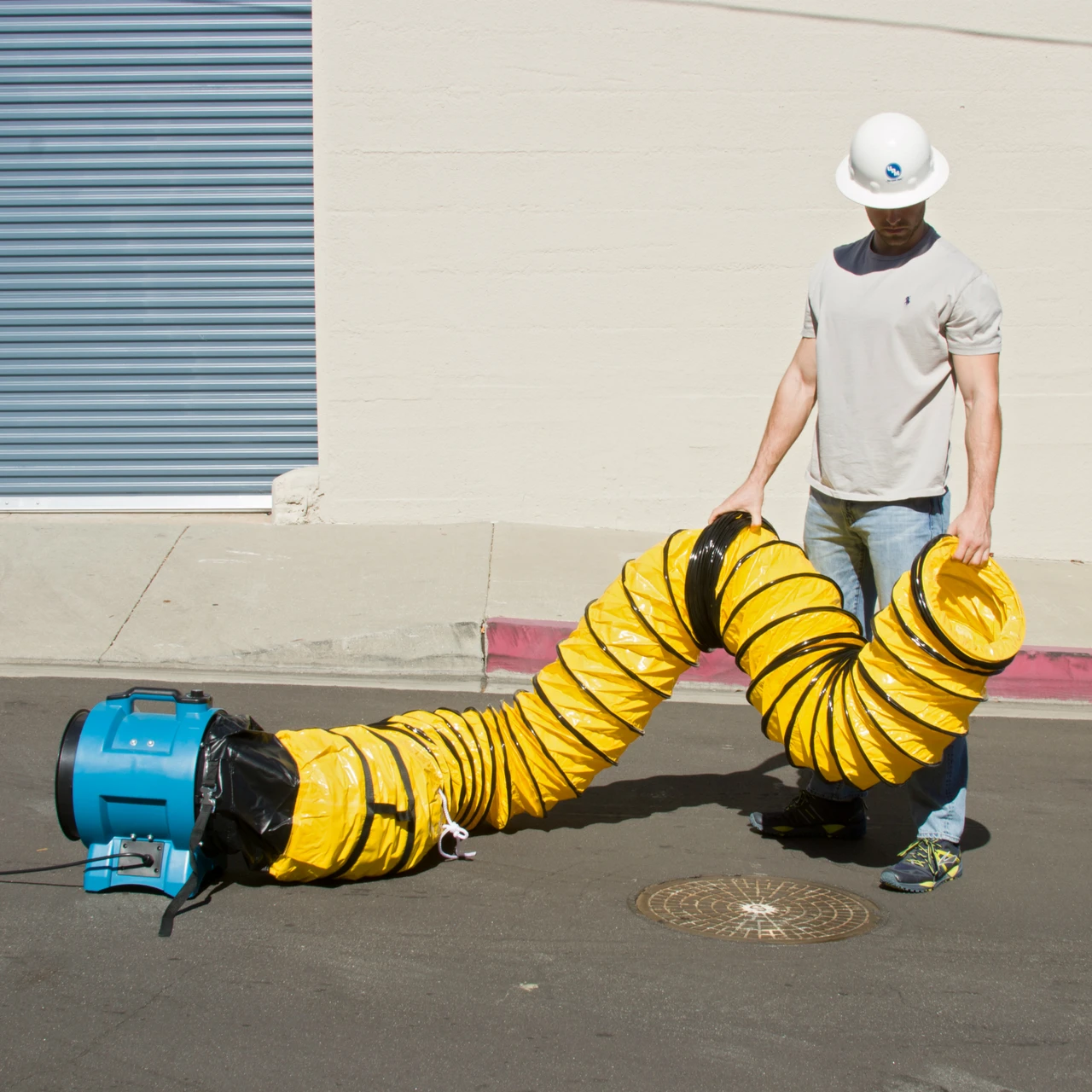 XPOWER 15 ft Ducting Hose 8 inch Diameter Flexible Ventilation Hose (8DH15) — product image 4