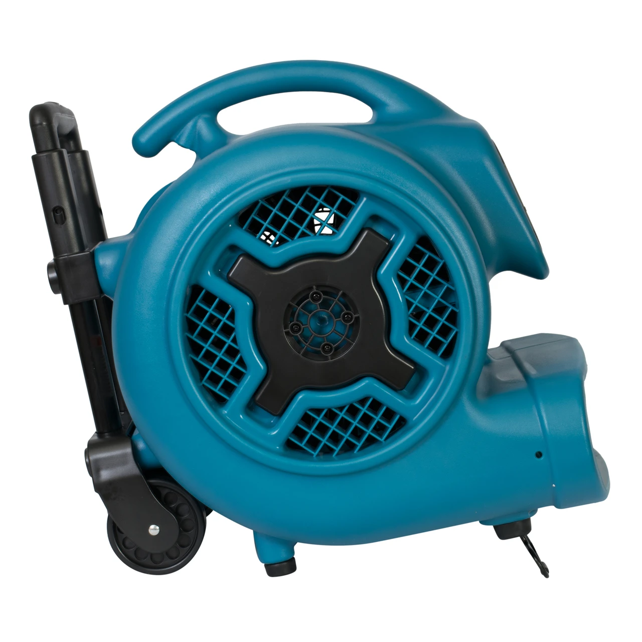 XPOWER 3/4 HP 3200 CFM Air Mover with Telescopic Handle and Wheels (P-800H-Blue) — product image 7