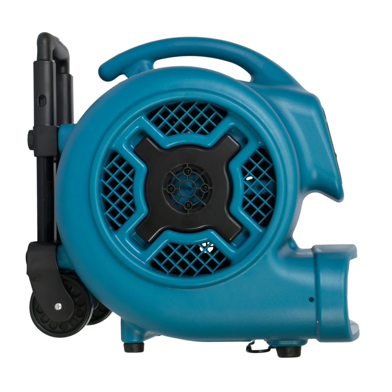 XPOWER 3/4 HP 3200 CFM Air Mover with Telescopic Handle and Wheels (P-800H-Blue) — product image 9