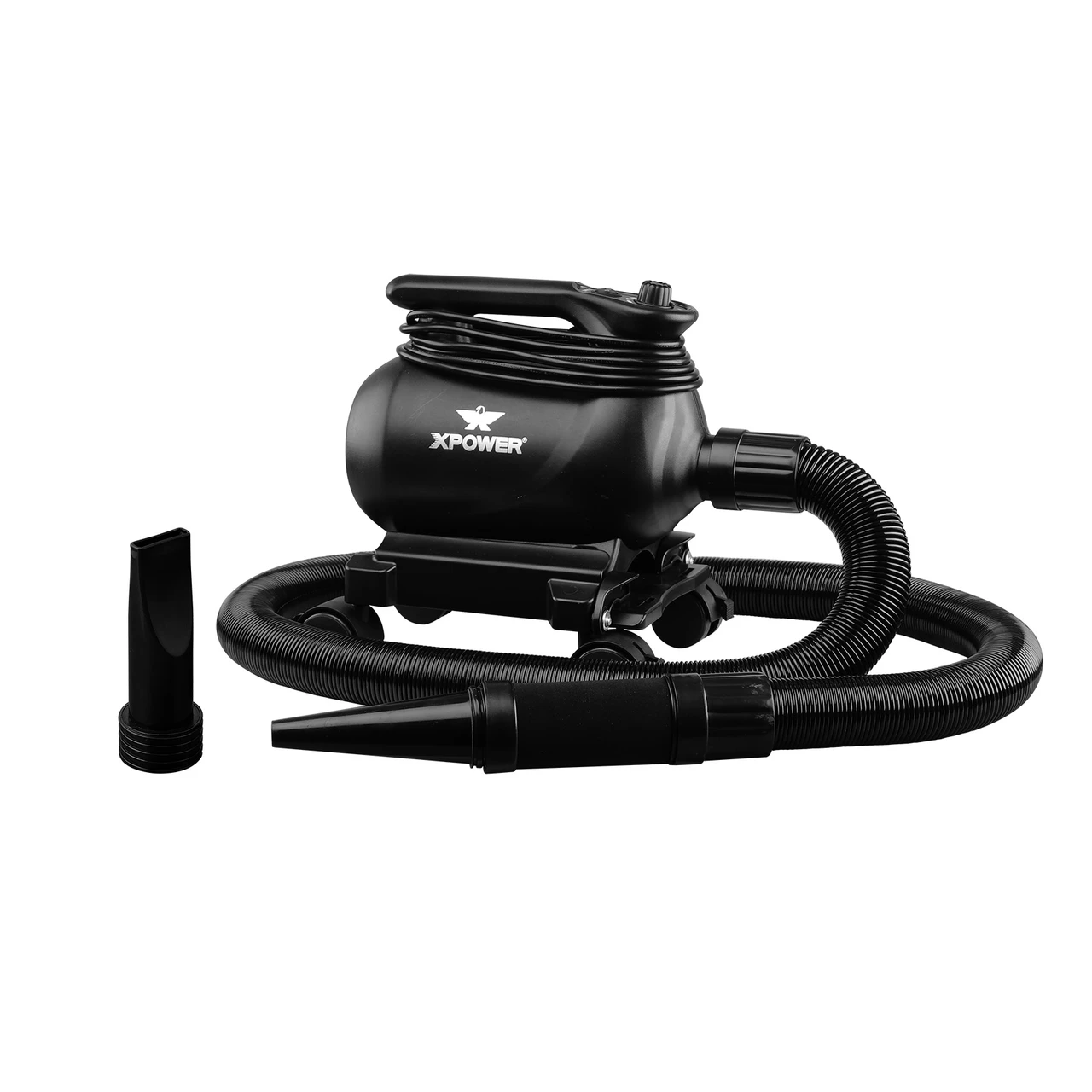 XPOWER A-12 Professional Car Dryer Blower w/2 Heat Settings Mobile Dock (A-12) — product image 2
