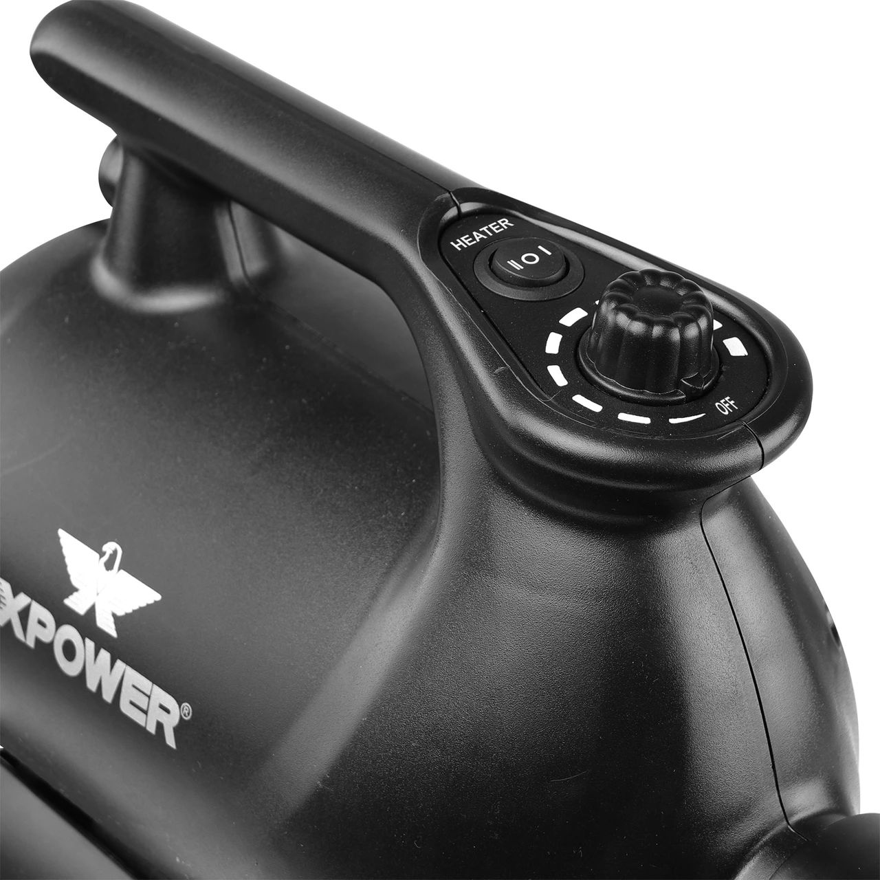 XPOWER A-12 Professional Car Dryer Blower w/2 Heat Settings Mobile Dock (A-12) — product image 6