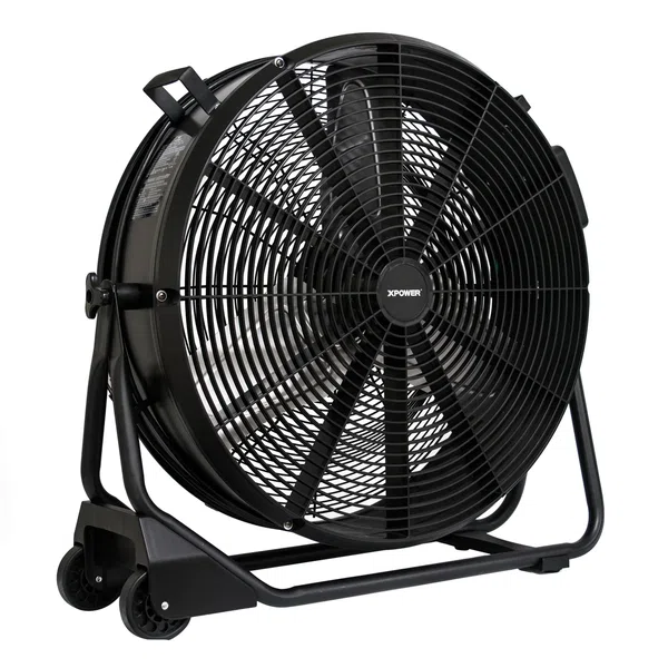 XPOWER Brushless DC Motor High Velocity 24” Drum Fan (FD-630D)