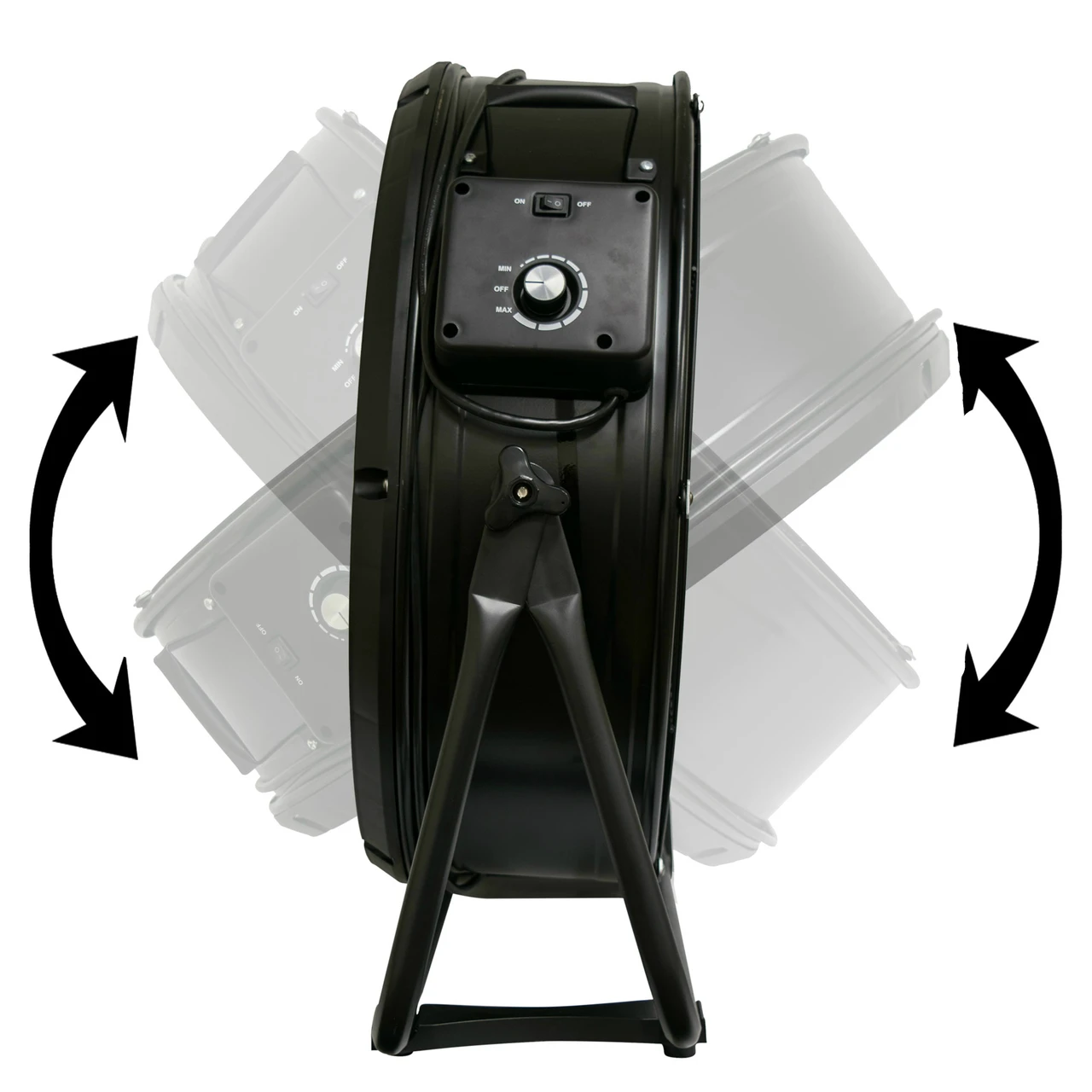XPOWER Brushless DC Motor High Velocity 24” Drum Fan (FD-630D) — product image 2