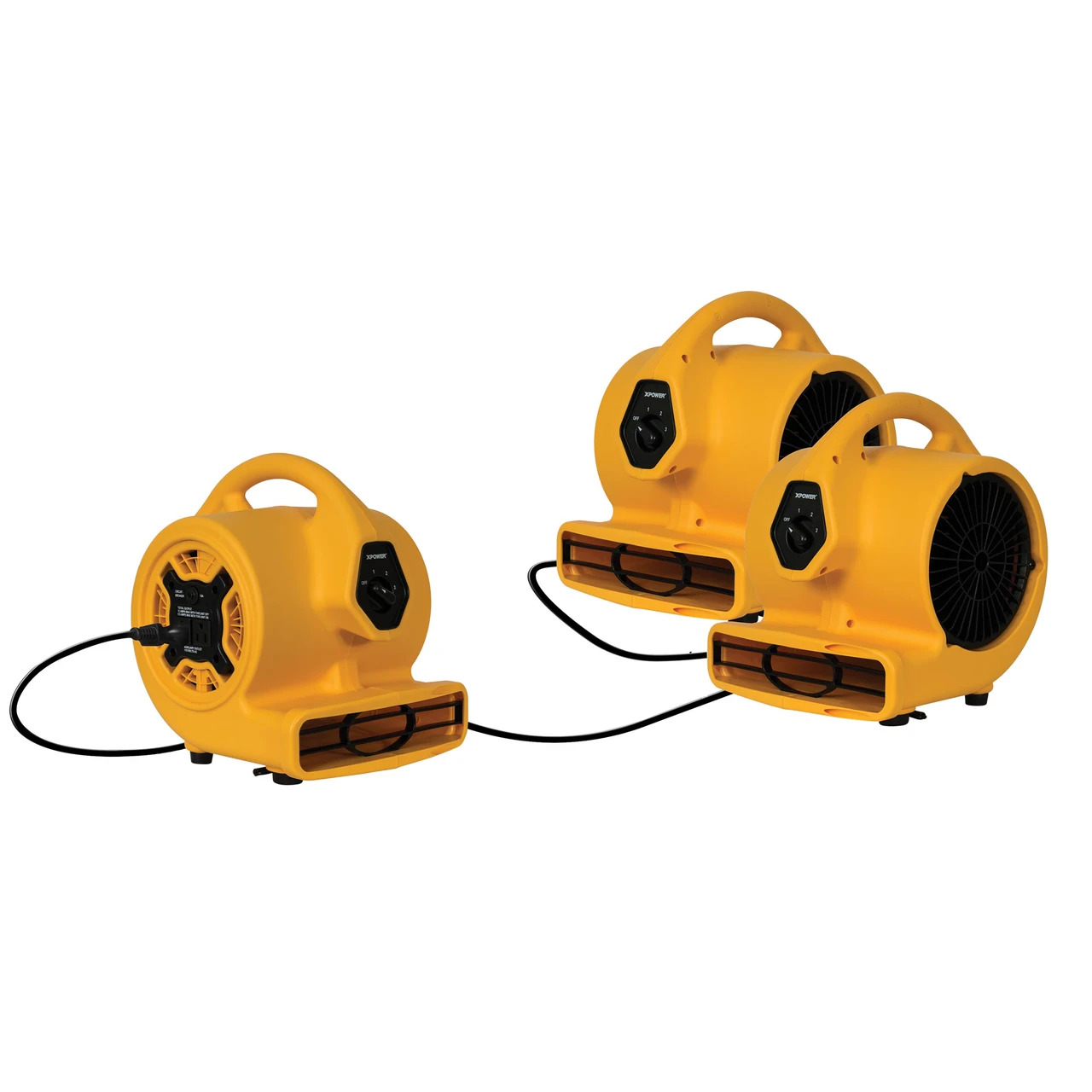 XPOWER Compact Air Mover with Daisy Chain (P-130A) — product image 7