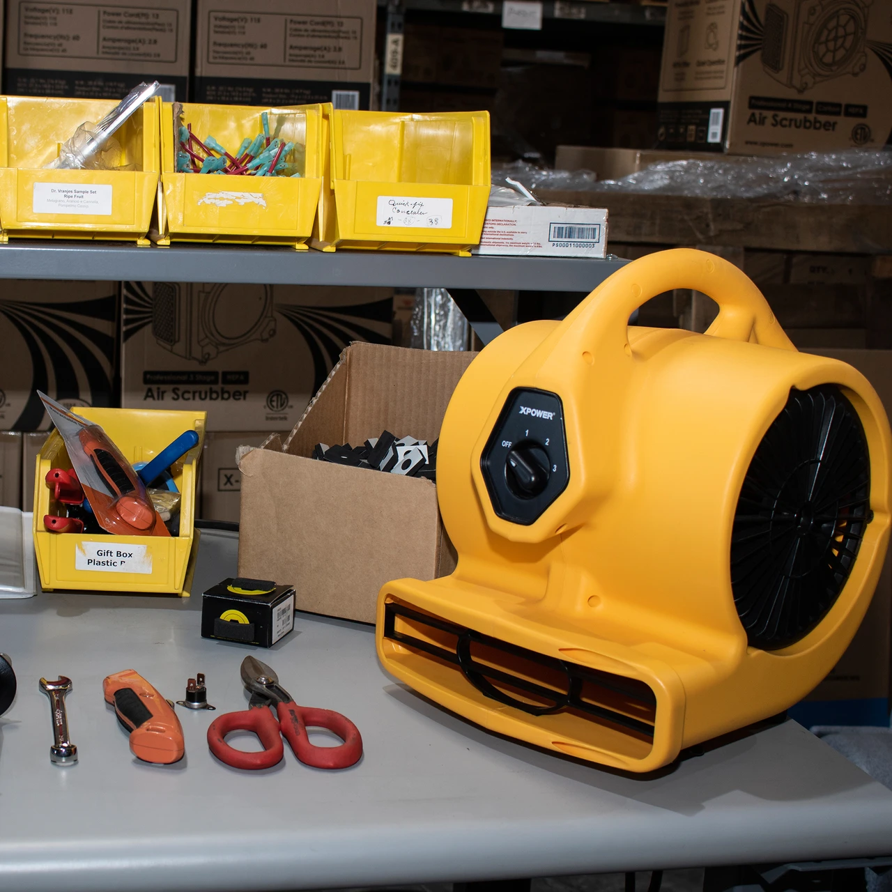 XPOWER Compact Air Mover with Daisy Chain (P-130A) — product image 12