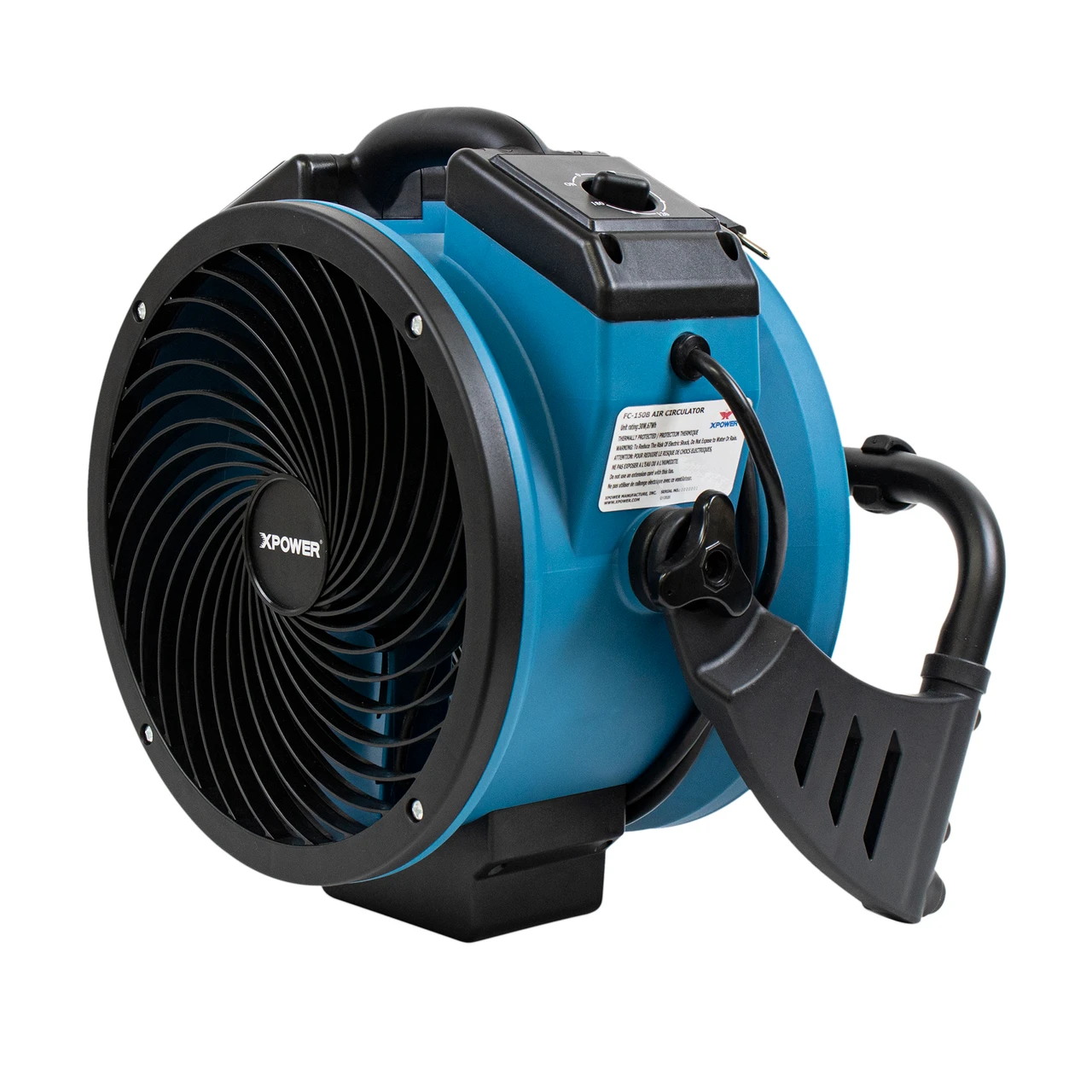 XPOWER Dual Power Corded/Cordless Rechargeable Brushless DC Motor (FC-150B) — product image 15