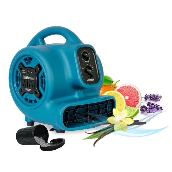 XPOWER Freshen Aire 1/5 HP 4 Speed Air Mover with Scent and Daisy Chain (P-260AT)