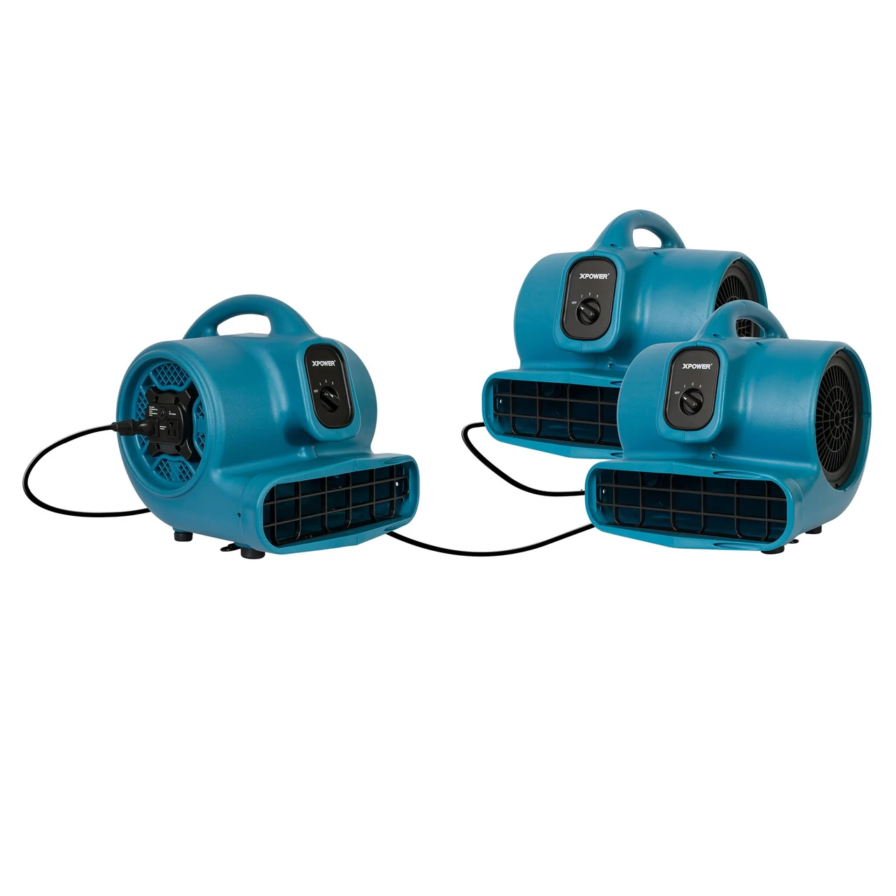 XPOWER Industrial Air Mover with Daisy Chain and 1/4 HP Motor (X-400A) — product image 12