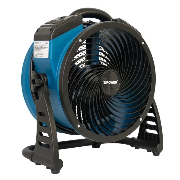 XPOWER Industrial Axial Air Mover High Performance Fan with 4 Speeds (P-26AR)