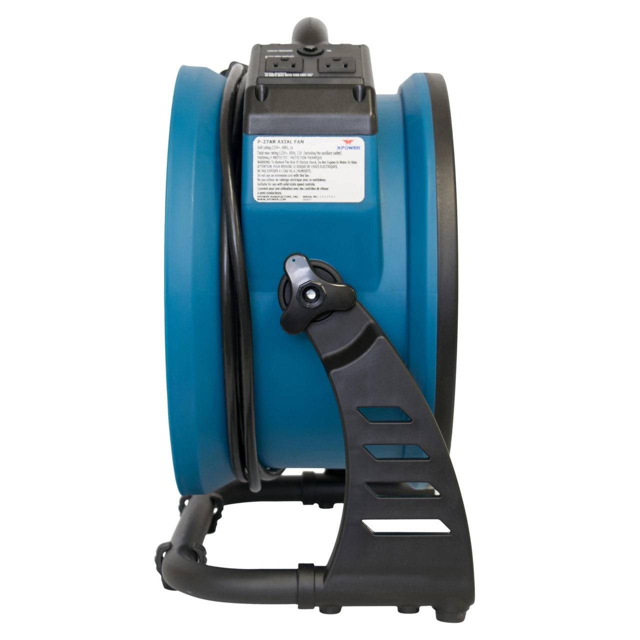 XPOWER Industrial Axial Air Mover High Performance Fan with 4 Speeds (P-26AR) — product image 13