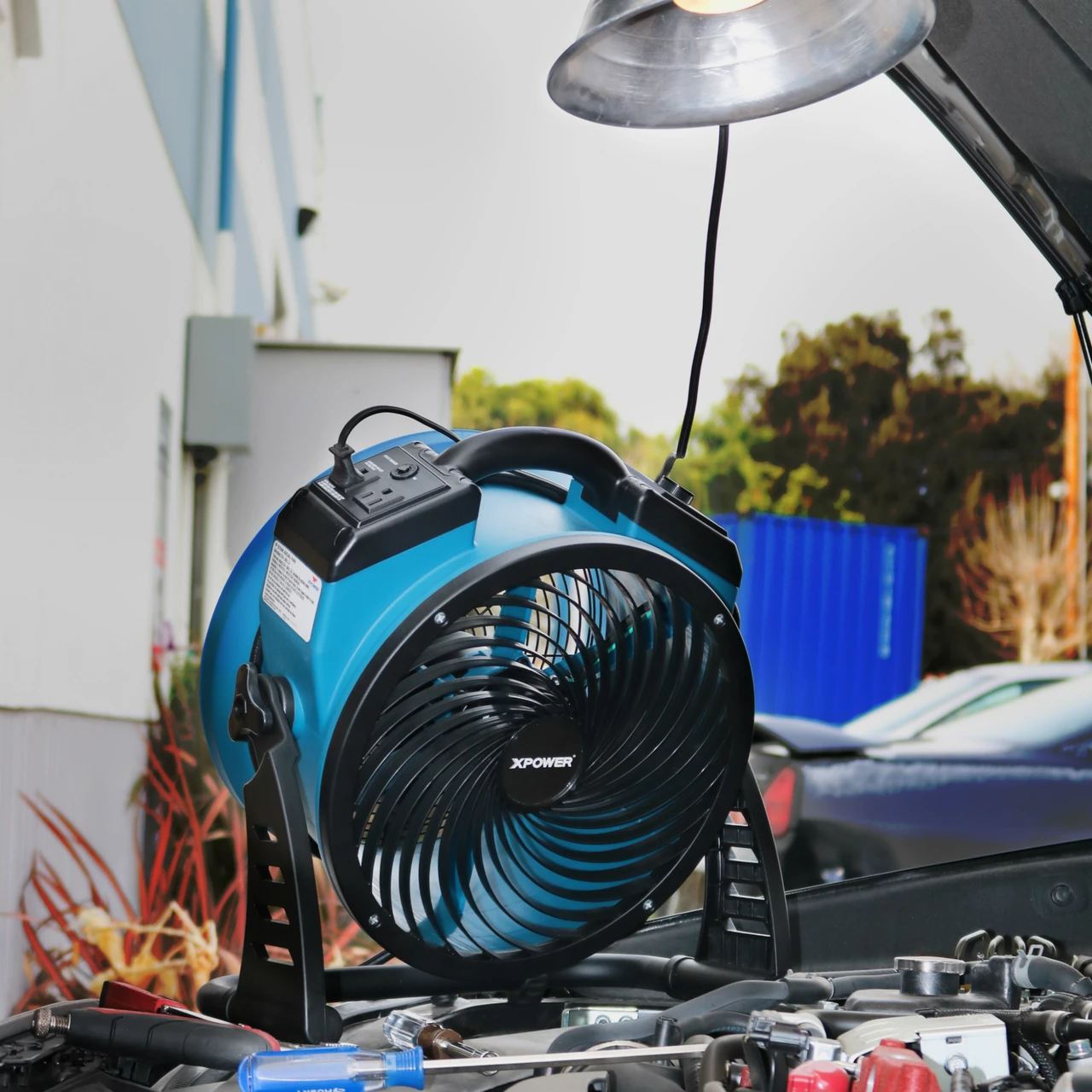 XPOWER Industrial Axial Air Mover High Performance Fan with 4 Speeds (P-26AR) — product image 14