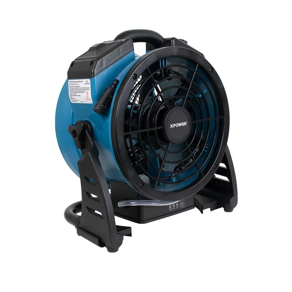 XPOWER Multi-purpose Battery Powered Misting Fan and Air Circulator (FM-65WB)