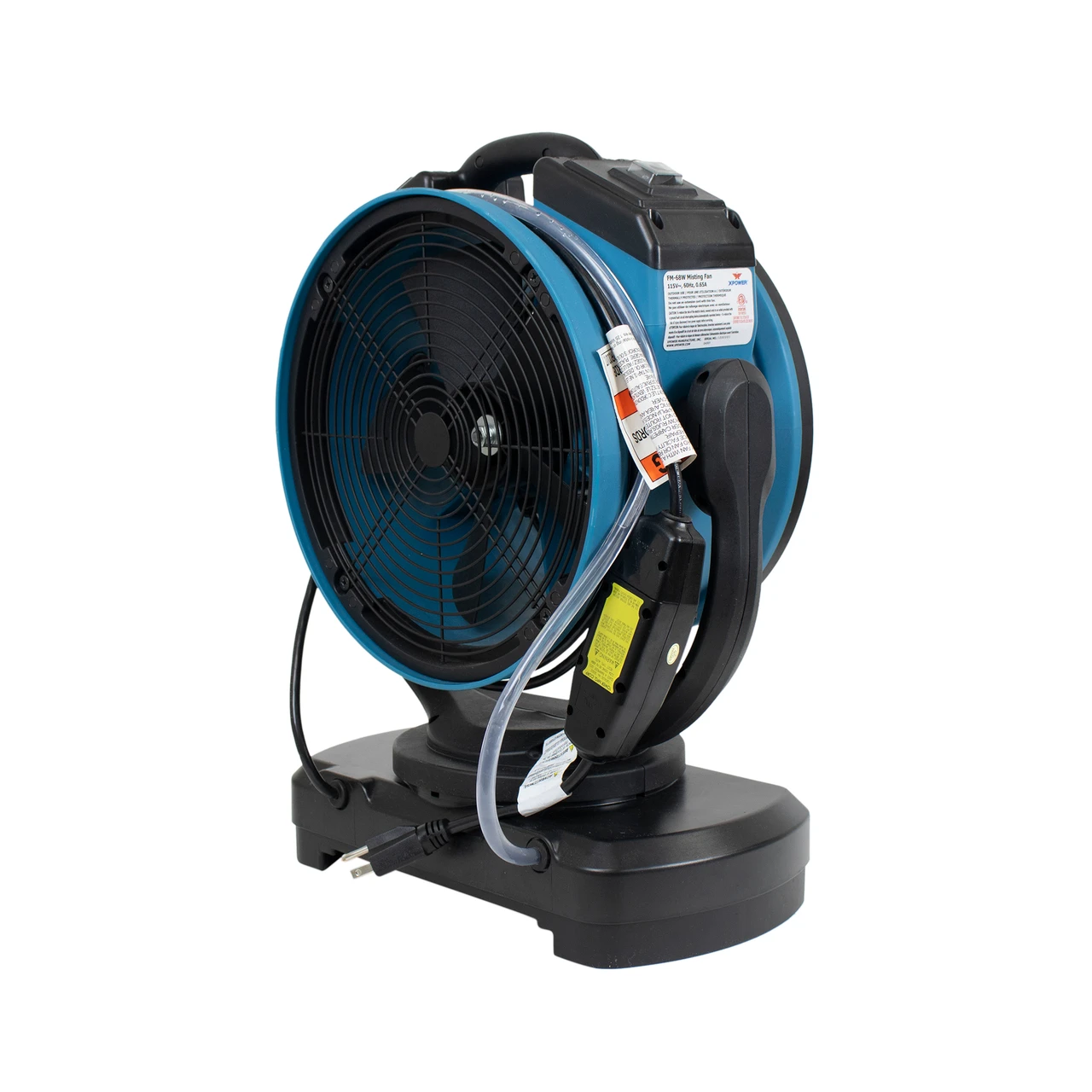 XPOWER Multi-Purpose Oscillating Misting Fan with Built-In Water Pump (FM-68W) — product image 14
