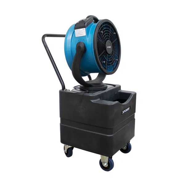 XPOWER Multi-Purpose Oscillating Misting Fan with Built-In Water Pump (FM-88WK)