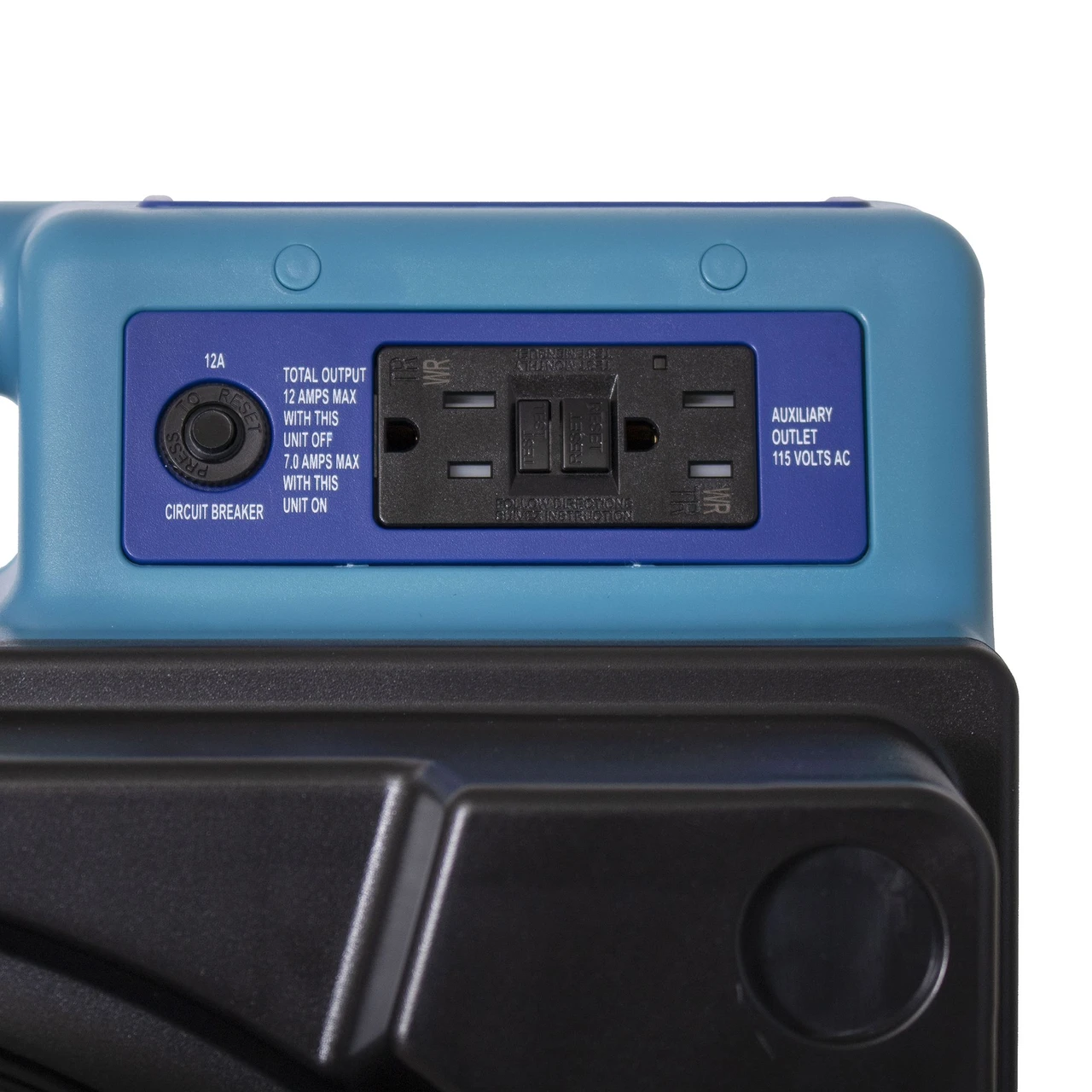 XPOWER Professional 3-Stage HEPA Air Scrubber with Variable Speed Control (X-4700A) — product image 7