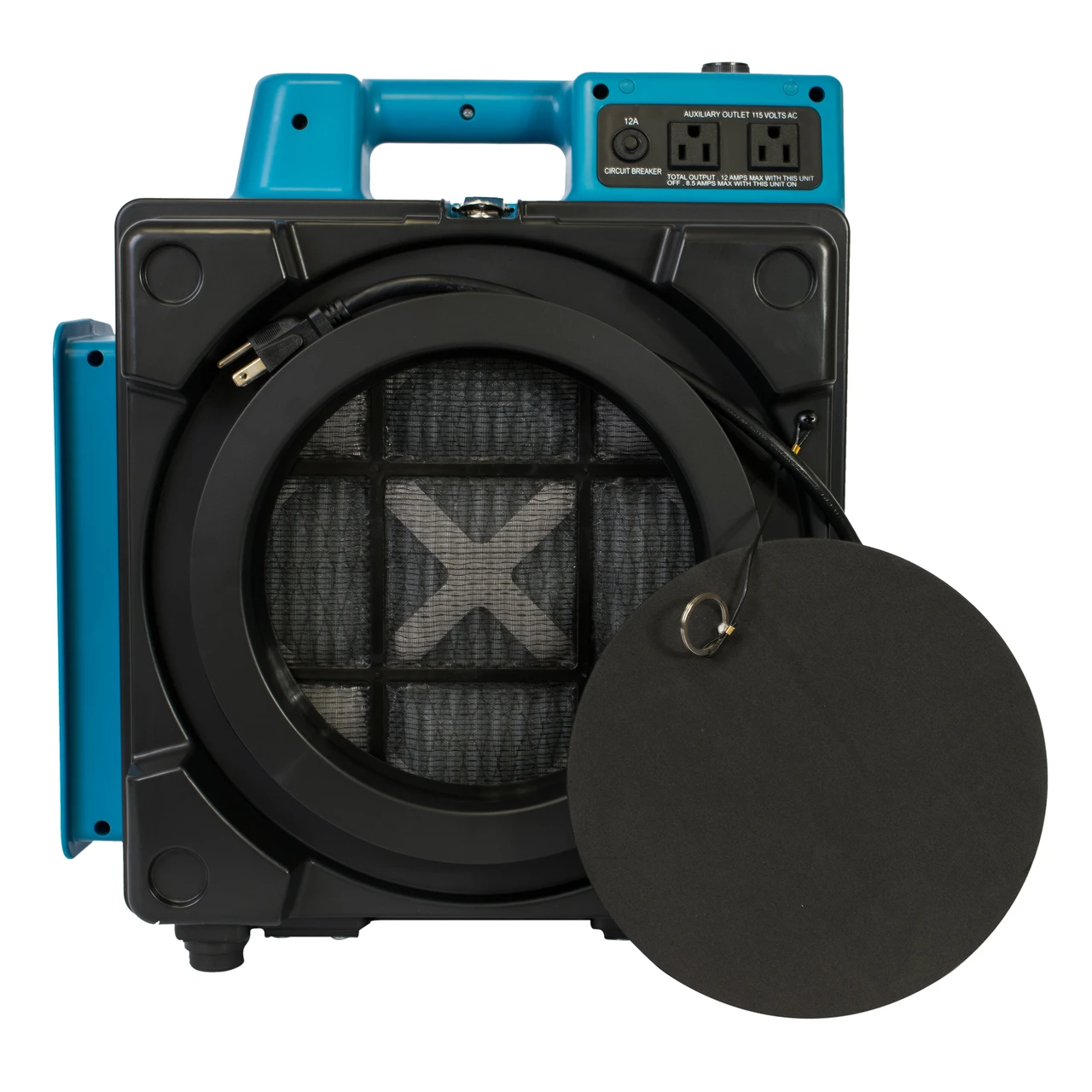 XPOWER Professional 3-Stage HEPA Mini Air Scrubber (X-2480A-Blue) — product image 14