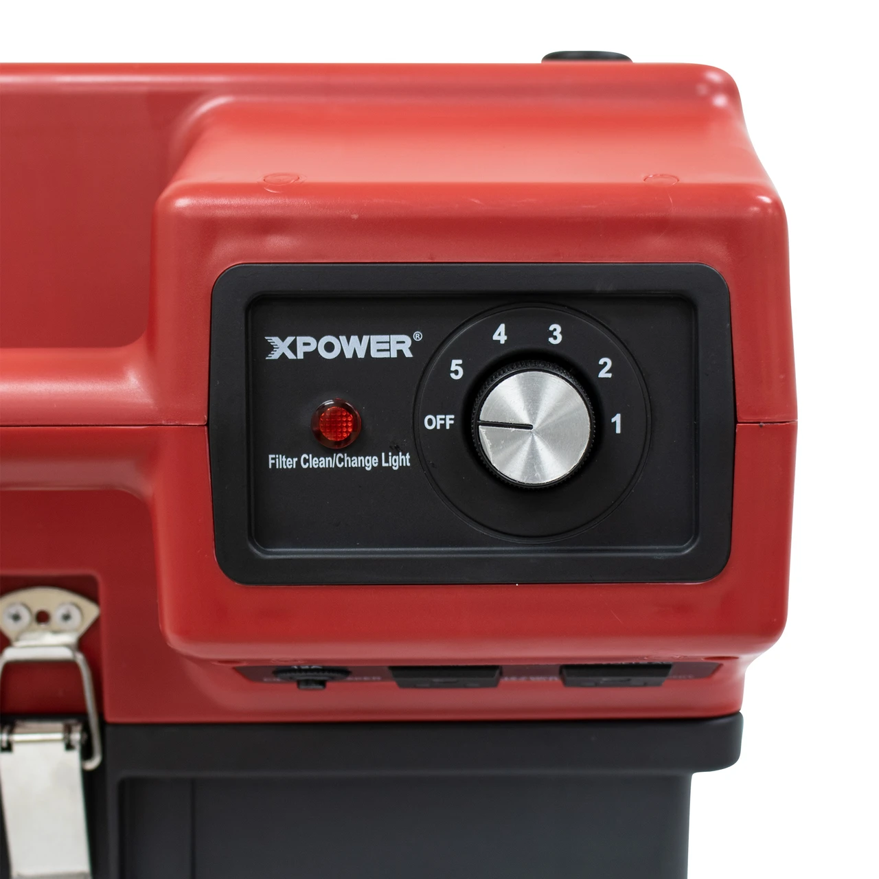 XPOWER Professional 3-Stage HEPA Mini Air Scrubber (X-2480A-Red) — product image 3