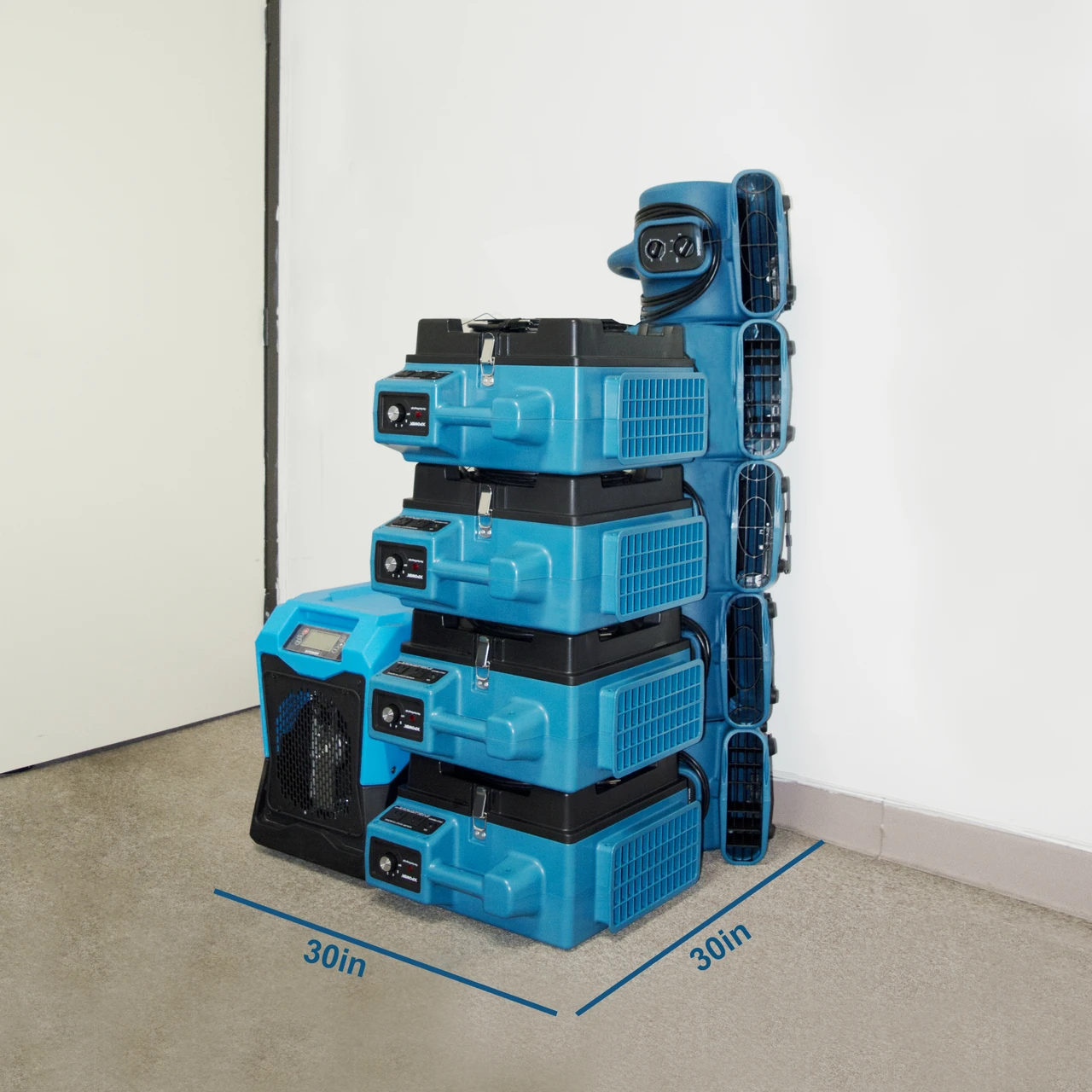 XPOWER Professional 4-Stage HEPA Mini Air Scrubber (X-2580) — product image 19