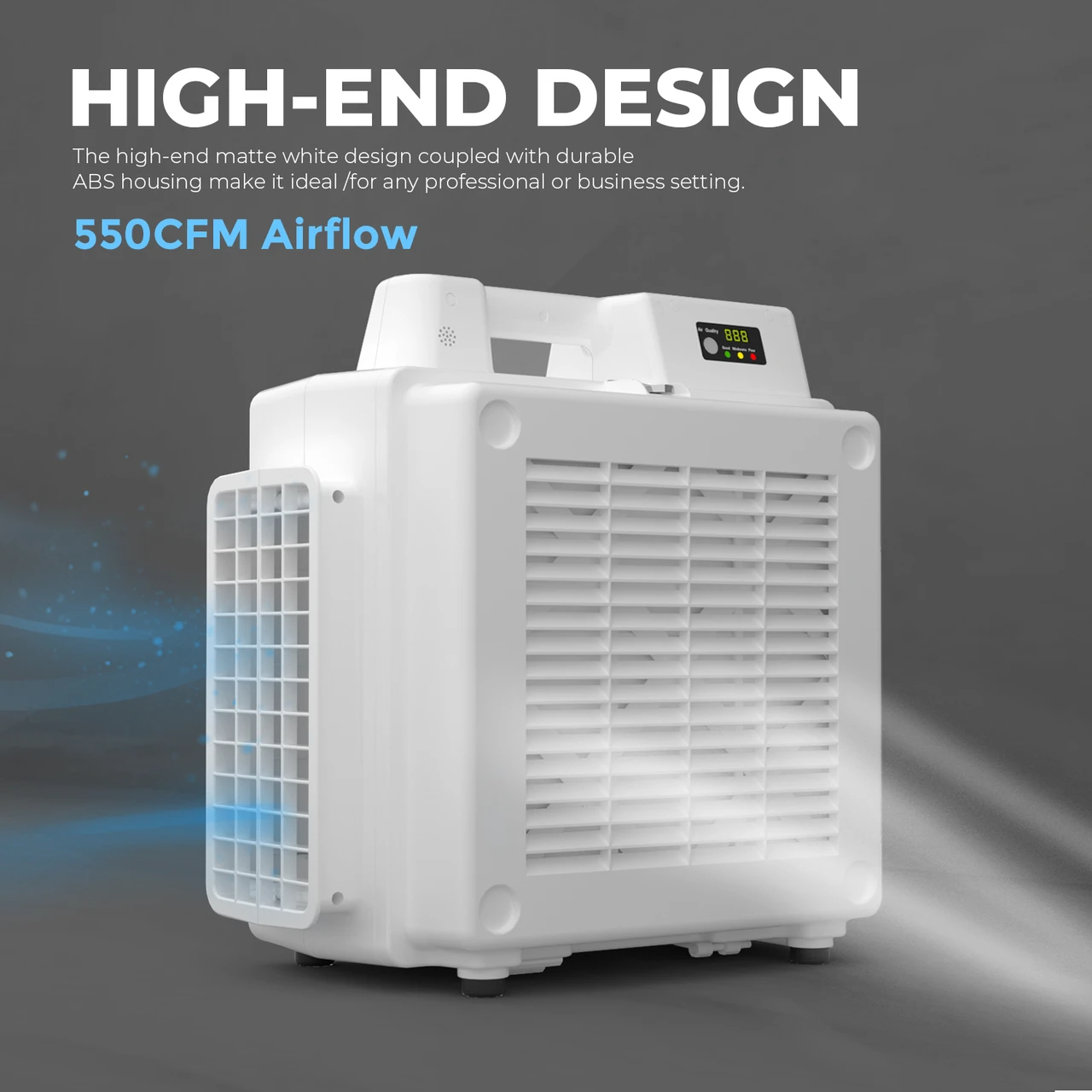 XPOWER Professional 4-Stage HEPA Mini Air Scrubber (X-2830) — product image 4