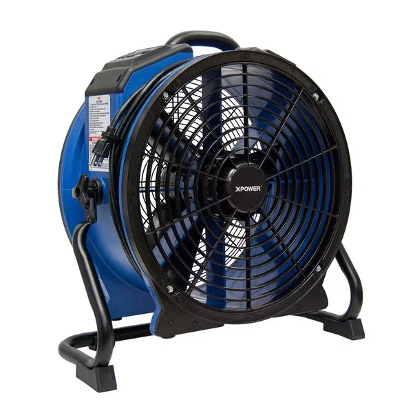XPOWER Professional High Temperature Axial Fan 1/3 HP with Variable Speed (X-48ATR)