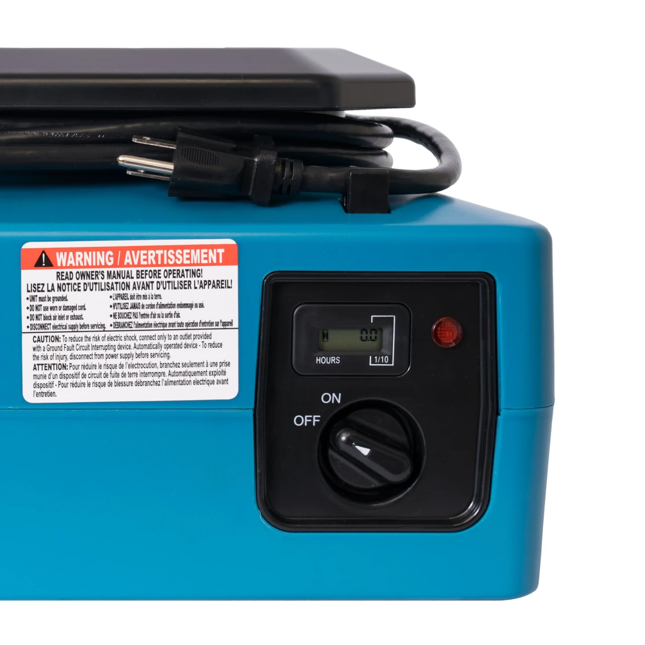 XPOWER Professional Low Profile Air Mover 1150 CFM 1/3 HP Motor (XL-760AM) — product image 10